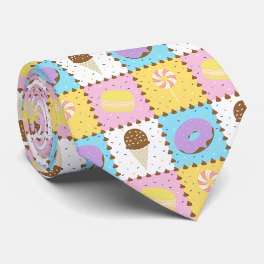 Sweet Cravings Mannen Stropdas (Opgerold)