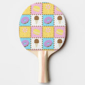 Sweet Cravings Ping Pong Paddle Tafeltennisbatje (Achterkant)