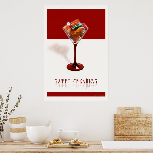 Sweet Cravings Poster (Keuken)