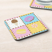 Sweet Cravings Square Onderzetter (Linkerzijde)