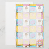 Sweet Cravings Stationery Briefpapier (Voorkant / Achterkant)