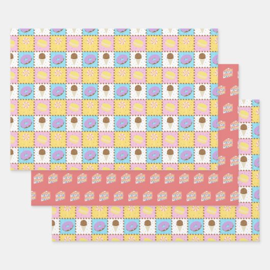 Sweet Cravings Wrapping Paper Set (Set)