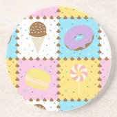 Sweet cravings zandsteen Onderzetter (Voorkant)