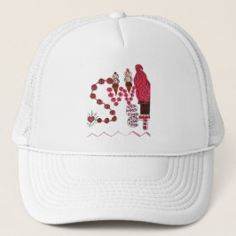 Sweet cream Hat Trucker Pet