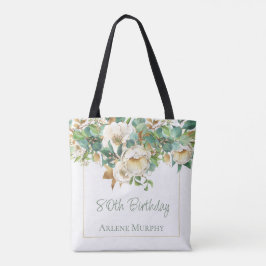 Sweet Cream Rozen 80e verjaardag Tote Bag