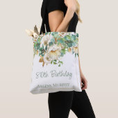 Sweet Cream Rozen 80e verjaardag Tote Bag (Dichtbij)
