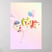 Sweet Crew: Character Cake Pops on a Stick Poster (Voorkant)