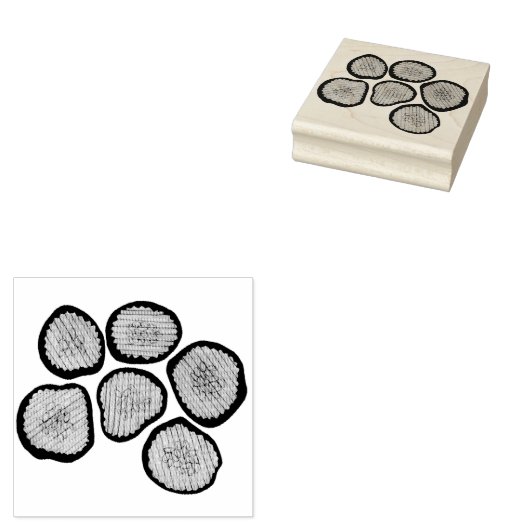 Sweet Crunchy Kosher Dill Pickle Chips Foodie Rubberstempel (Gestempeld)