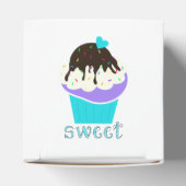 Sweet Cupcake Bedankdoosjes (Bovenkant)