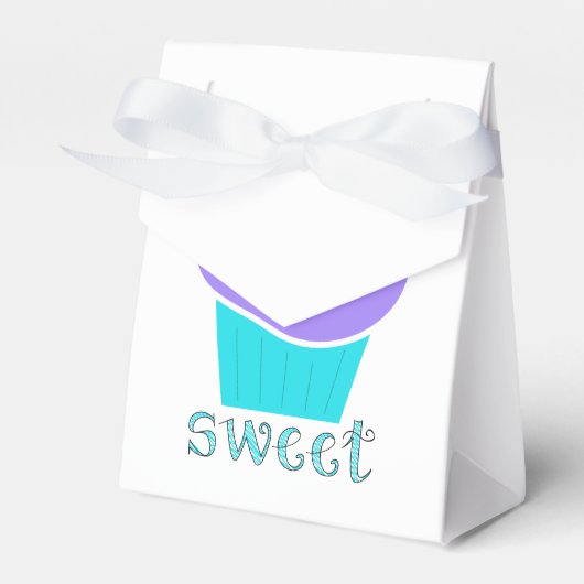 Sweet Cupcake Bedankdoosjes (Voorkant Zijde)