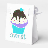 Sweet Cupcake Bedankdoosjes (Achterkant)