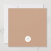 Sweet Cupcake Birthday Flat Greeting Card Kaart (Achterkant)