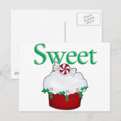 Sweet Cupcake Briefkaart (Voorkant / Achterkant)
