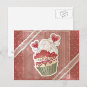Sweet Cupcake Briefkaart (Voorkant / Achterkant)