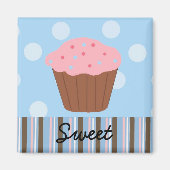 Sweet Cupcake Magneet (Voorkant)
