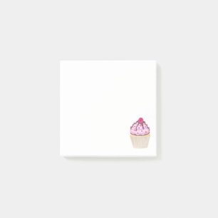 Sweet Cupcake met Frambozen bovenaan Post-it® Notes