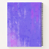 Sweet Cupcake met Frambozen op Aangepast bovenaan Notitieboek (Achterkant)