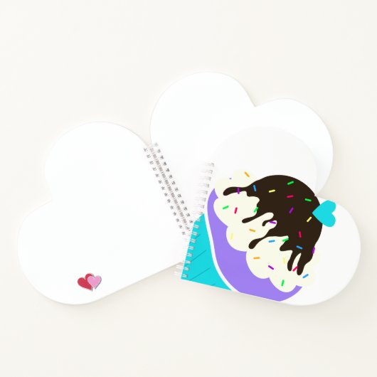 Sweet Cupcake Notitieboek (Binnen)