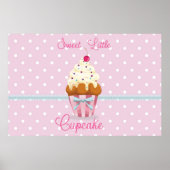 Sweet Cupcake-Poster Poster (Voorkant)