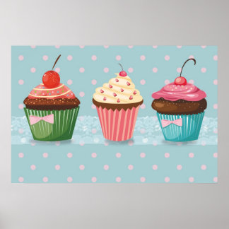 Sweet Cupcake-Poster Poster