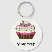 Sweet Cupcake Sleutelhanger (Voorkant)