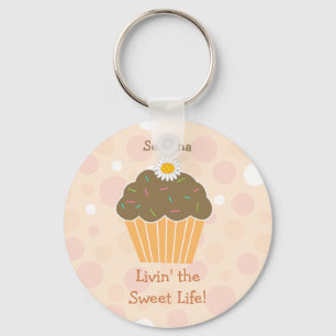 Sweet Cupcake-Sleutelhanger Sleutelhanger