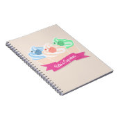 Sweet Cupcake Trio Notitieboek (Rechterzijde)