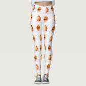 Sweet Cupcakes Aangepaste Leggings (Voorkant)