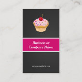 Sweet Cupcakes Bakkerij - Creative Innovative Visitekaartje (Achterkant)