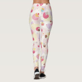 Sweet Cupcakes Balloons Sprinkles Camo Leggings (Achterkant)