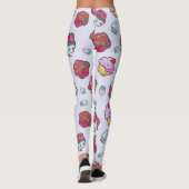 Sweet Cupcakes Dessert Pattern | Leggings (Achterkant)