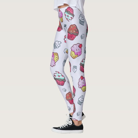 Sweet Cupcakes Dessert Pattern | Leggings (Links)