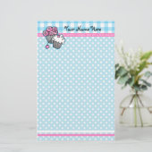 Sweet Cupcakes Stationery Briefpapier (Staand voorkant)