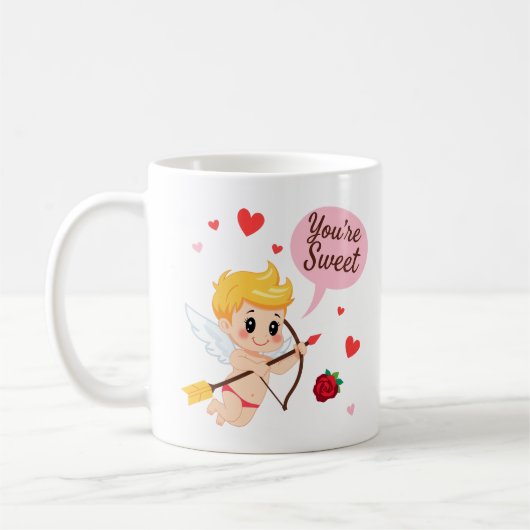 Sweet Cupid Mug Koffiemok (Links)
