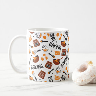Sweet Cute Baking Art Pattern I Koffiemok