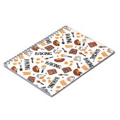 Sweet Cute Baking Art Pattern I Notitieboek (Linkerzijde)