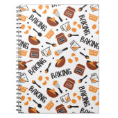 Sweet Cute Baking Art Pattern I Notitieboek (Voorkant)