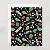 Sweet Cute Baking Art Pattern II (Voorkant / Achterkant)