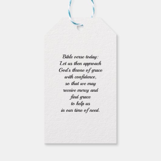 Sweet Cute Baking Tools Art Cadeaulabel (Achterkant)