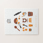 Sweet Cute Baking Tools Art Legpuzzel (Horizontaal)