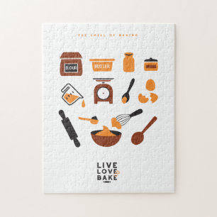 Sweet Cute Baking Tools Art Legpuzzel