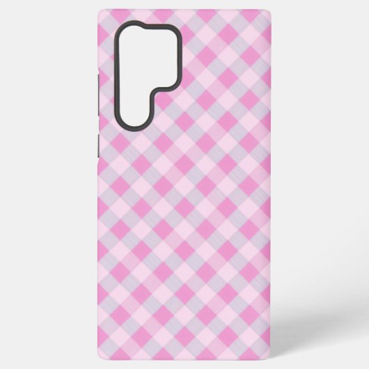 Sweet & Cute Checkered Pattern Phone Case Samsung Galaxy Hoesje (Achterkant)