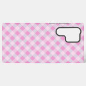Sweet & Cute Checkered Pattern Phone Case Samsung Galaxy Hoesje (Achterkant horizontaal)