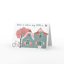 Sweet Cute House Ma Handmade CUSTOM Moederdag