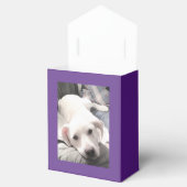 Sweet Cute Labrador Retriever Dog Paars Birthday Bedankdoosjes (Geopend)