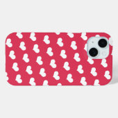 Sweet Cute Love Hearts Pattern Valentijnsdag Case-Mate iPhone Case (Achterkant (horizontaal))