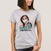Sweet, Cute "Pandemic" Women T-Shirt (Voorkant)