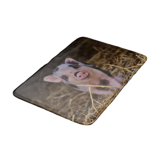 Sweet Cute Pig Badmat (Gekanteld)
