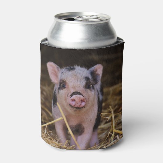 Sweet Cute Pig Blikjeskoeler (Blikje Voorkant)