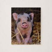 Sweet Cute Pig Legpuzzel (Verticaal)